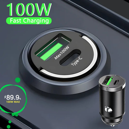 Fast Charging Car Charger USB/Type C